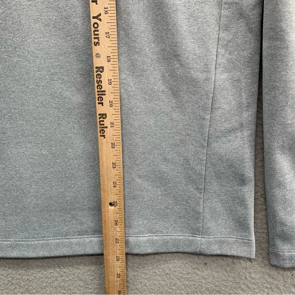The North Face Canyonlands 1/2 Zip Pullover Shirt Mens Size Large Gray Zip Logo